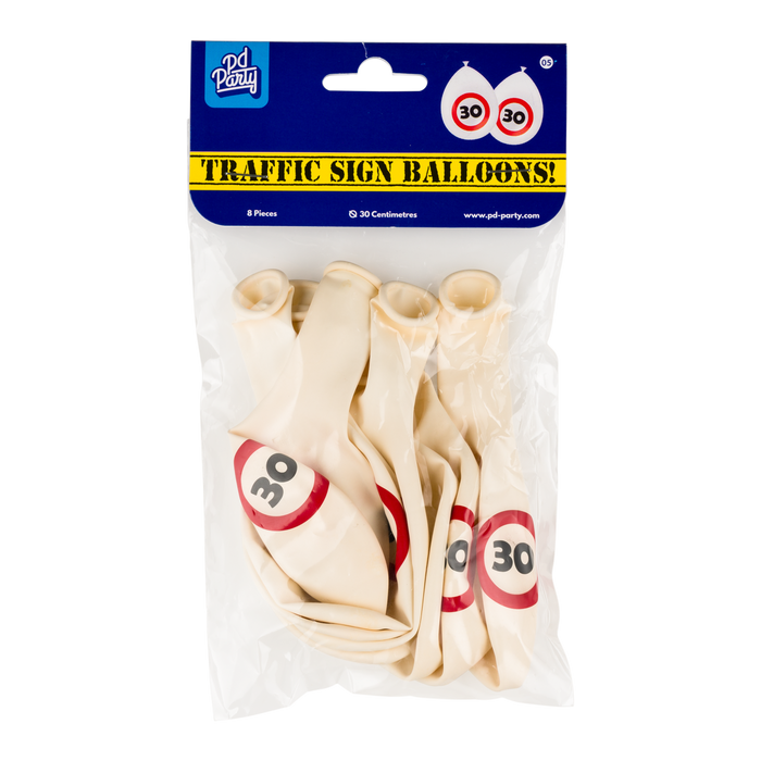 Trafikskylt Ballong - 30