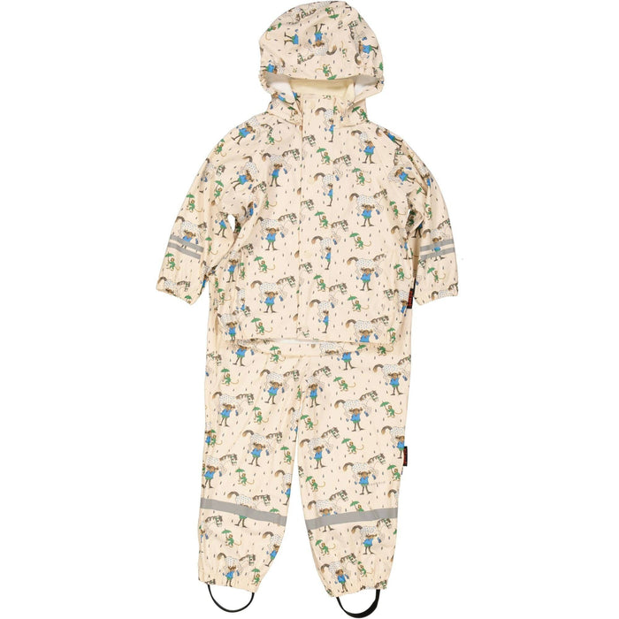Regnset Pippi Långstrump Beige