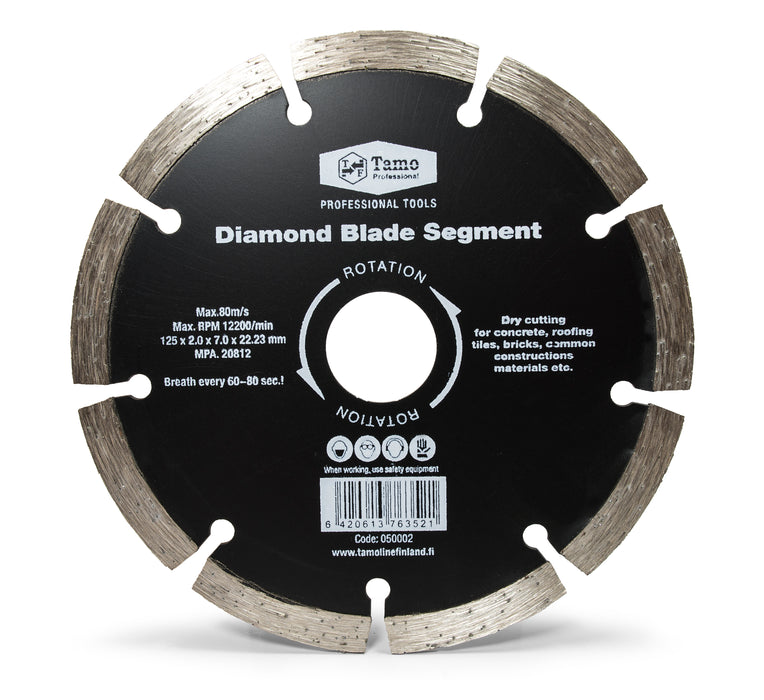 125 MM SEGMENTTILAIKKA - Primica Tools