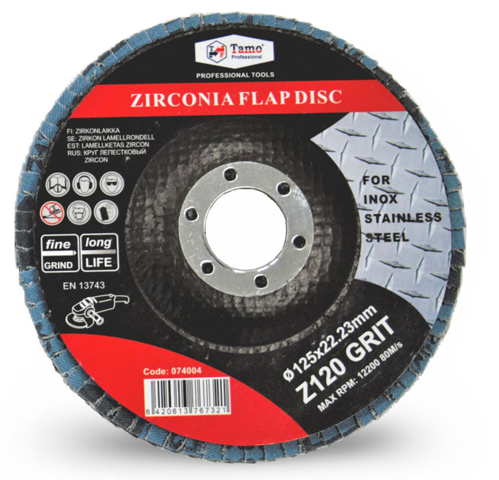 TAMO ZIRKON METALLILAIKKA 125 MM Z80