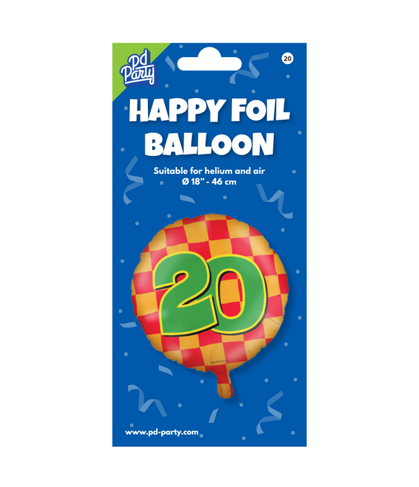 Happy Party Ballonger - 20 år
