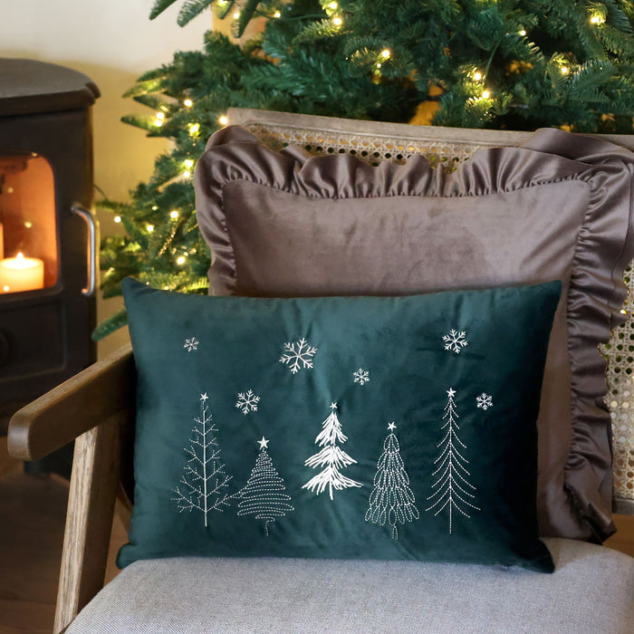 Aix Pillowcase w. Christmas trees