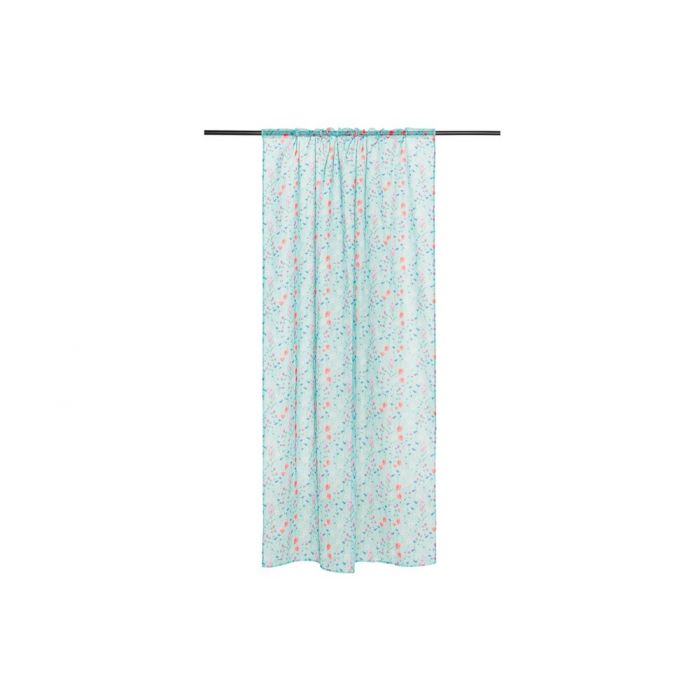 4 Living Collection Sivuverho Floreo 2 kpl 140x240 cm vihreä