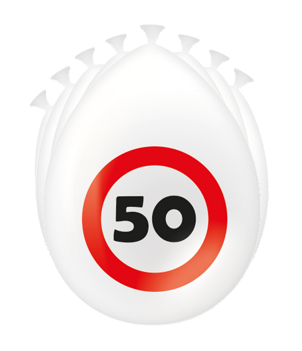 Trafikskylt Ballong - 50