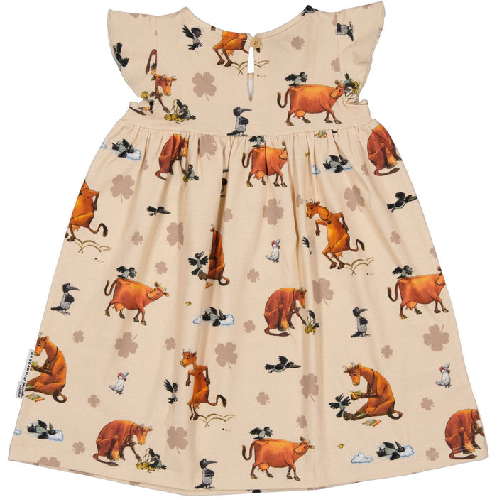 Klänning Mamma Mu och Kråkan Beige