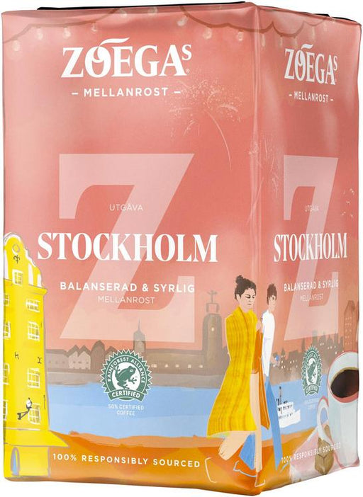 Zoégas 450g Stockholm keskipaahtoinen suodatinkahvi - Primica Tools
