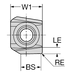 R590-110508H-PW 1130 CoroMill® Century -jyrsinterä - Primica Tools