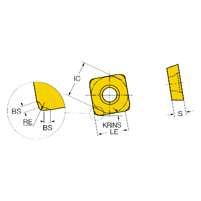 R210-09 04 14E-MM 2030 CoroMill® 210 -jyrsinterä - Primica Tools
