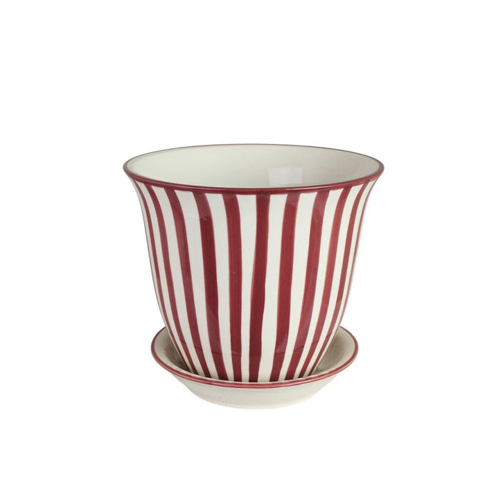 Kruka Miriam 19 cm Röd