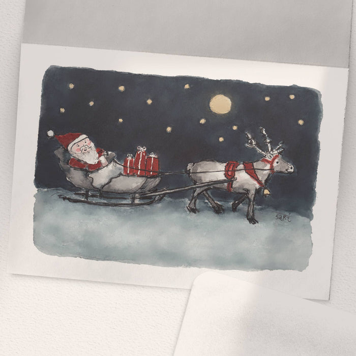 Jultomten är på väg