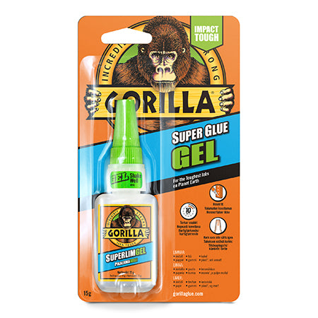 Gorilla Super Glue Gel 15 g - Primica Tools