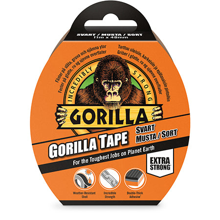Gorilla Tape Black 11 m - Primica Tools