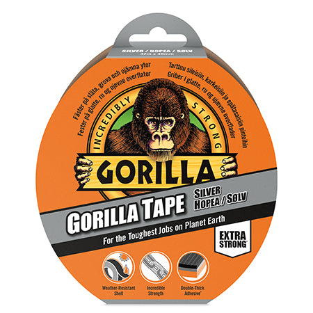 Gorilla Tape Silver 32 m - Primica Tools