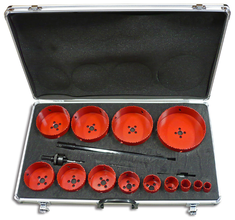 BI-METALLISETTI ALUMIINILAATIKOSSA - Primica Tools