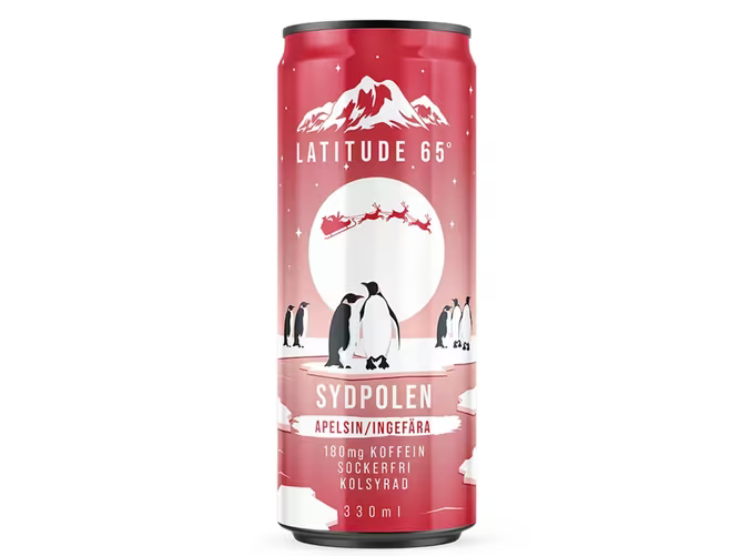 Latitude 65 Sydpolen Appelsiini Inkivääri 330 ml