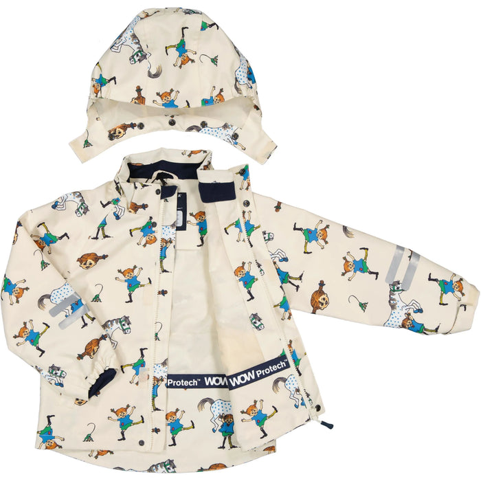 Skaljacka Pippi Långstump Beige