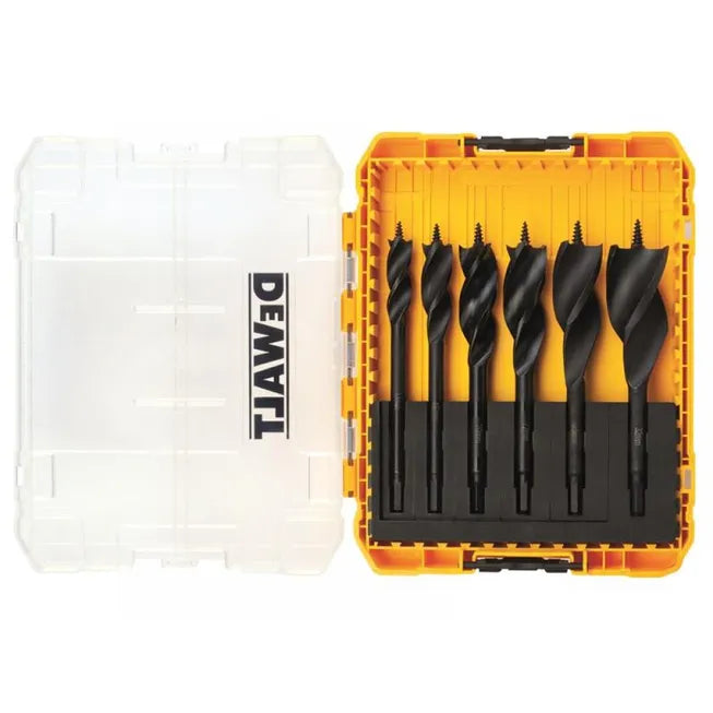 SPADE BIT TRI FLUTE EXT 6PC SET 152MM