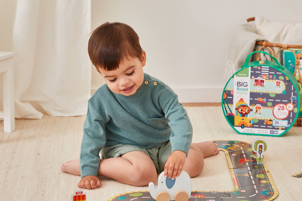 Min STORA Vägpusselväska