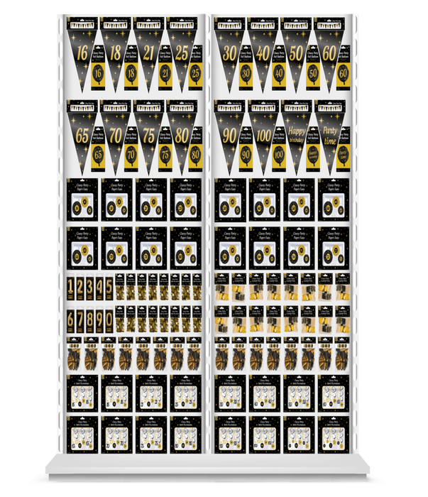 Classy party papper fläkt - Gott nytt år