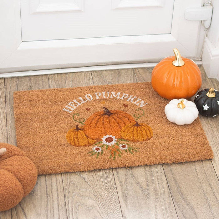 Naturliga höstdagar Hej pumpa Dörrmatta