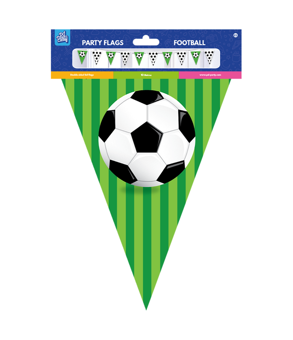 Festflaggor folie - Fotboll
