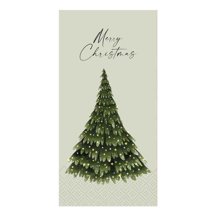Napkin w. Christmas tree & Merry Christmas