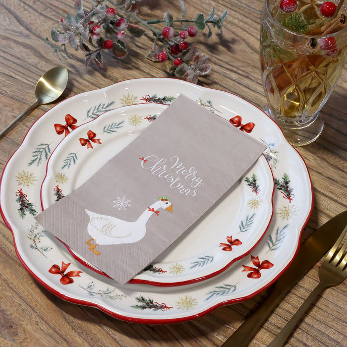 Napkin w. goose