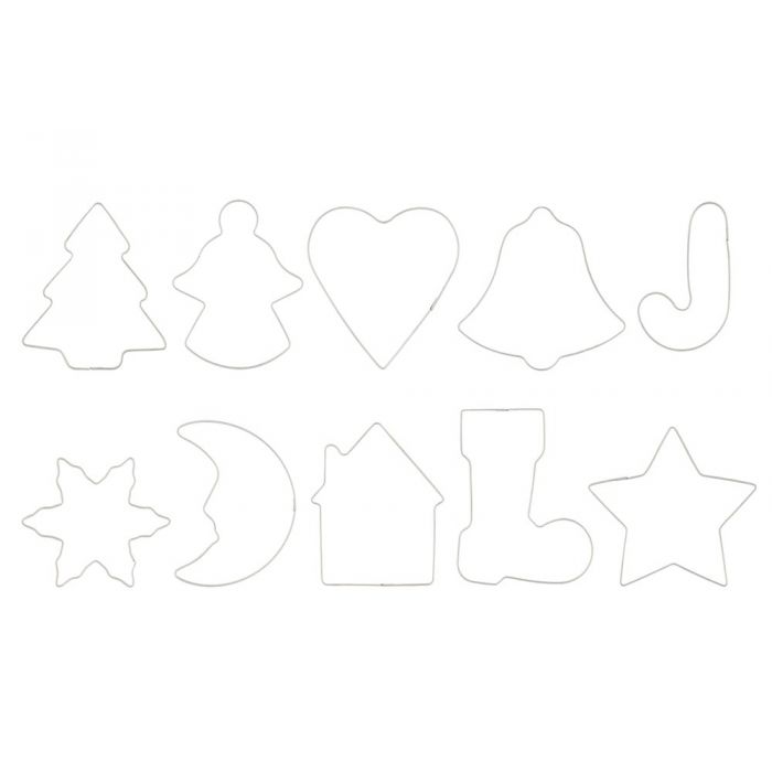 Piparkakkumuotti 10 kpl - Primica Tools