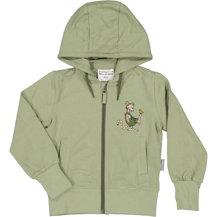 Hoodie Pettson och Findus Olivgrön