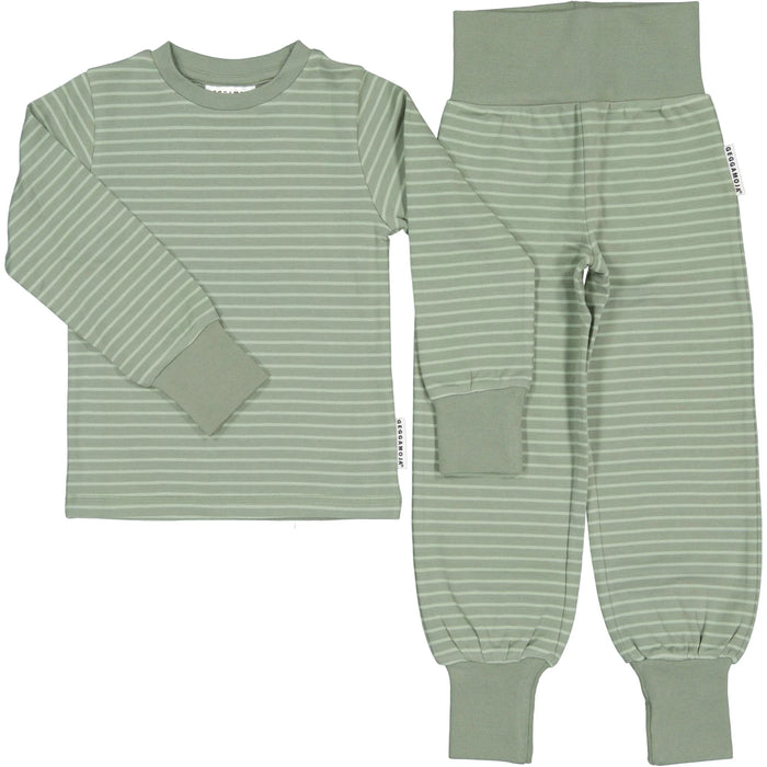 Pyjamas Tvådelad Grön