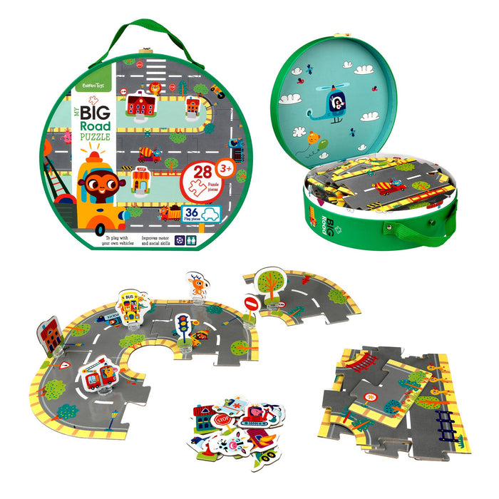 Min STORA Vägpusselväska