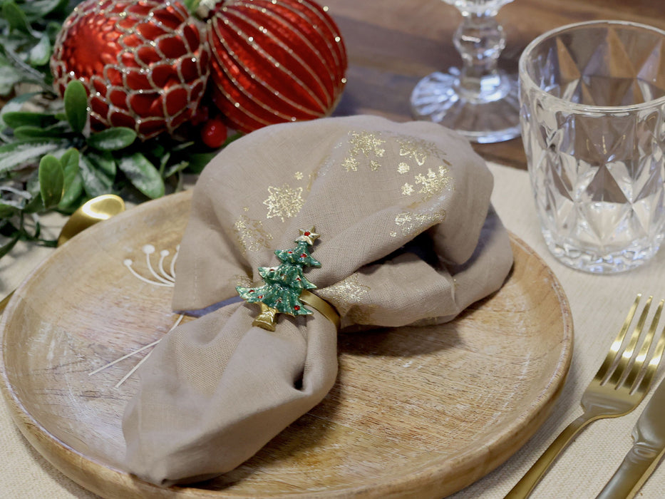 Napkin Ring w. Christmas tree