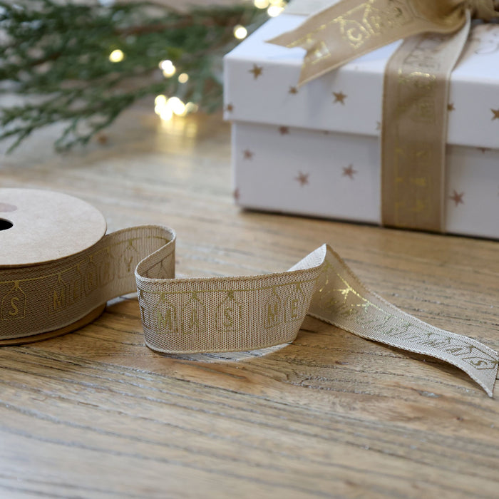 Ribbon w. Merry Christmas