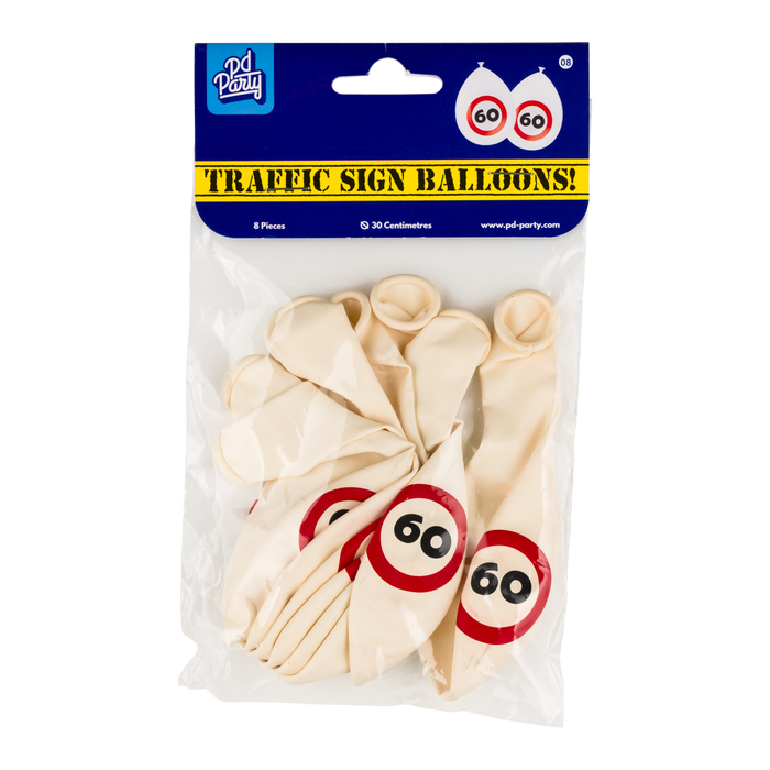 Trafikskylt Ballong - 60