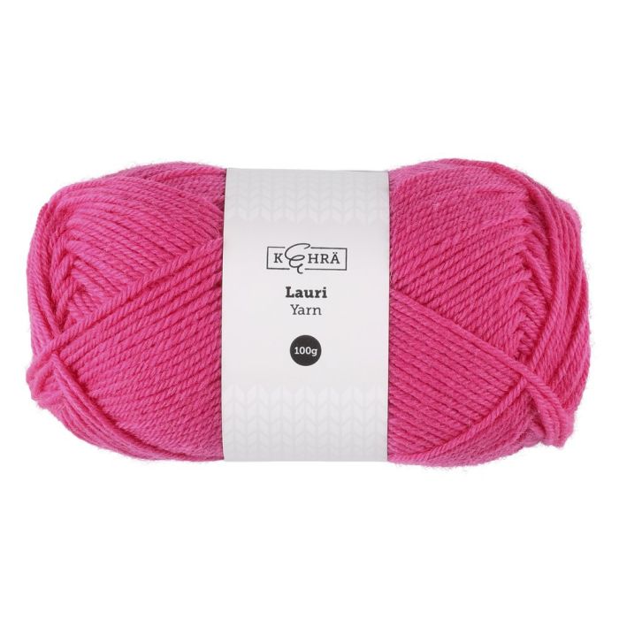 Kehrä Neulelanka Lauri pinkki 100 g