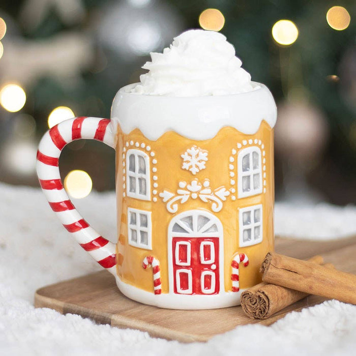 Polkagriskäpp Pepparkakshus Julmugg
