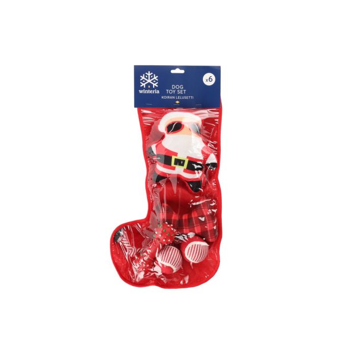 Winteria Koiran lelusetti Xmas 6 kpl