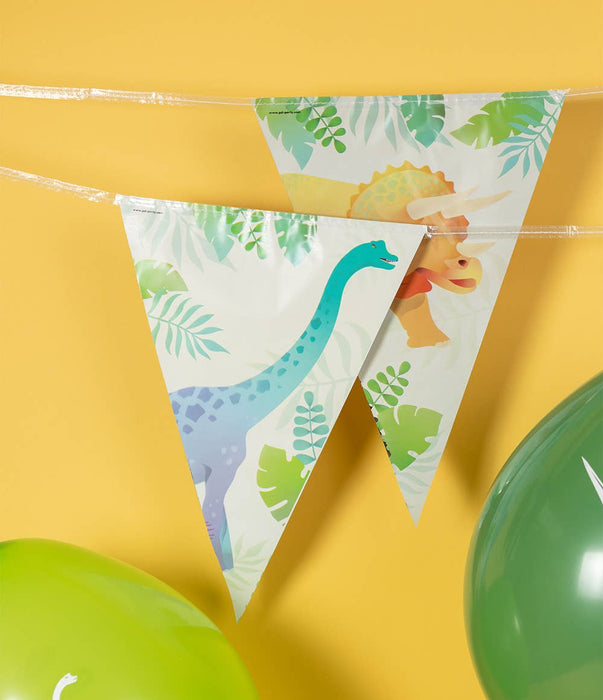 Festflaggor folie - Dino