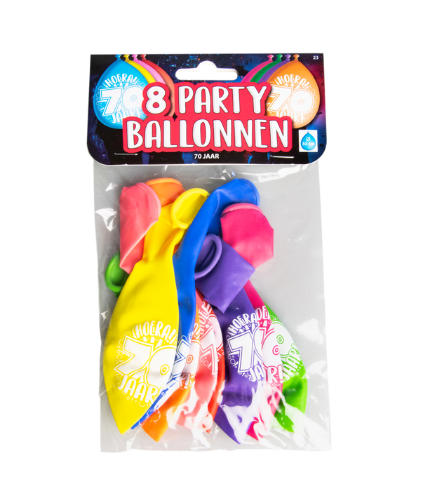 Happy Party Ballonger - 70 år