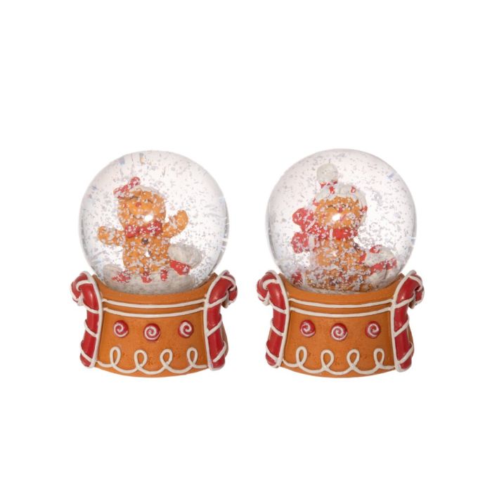 Lumisadepallo 45 mm Pipariukko lajitelma - Primica Tools