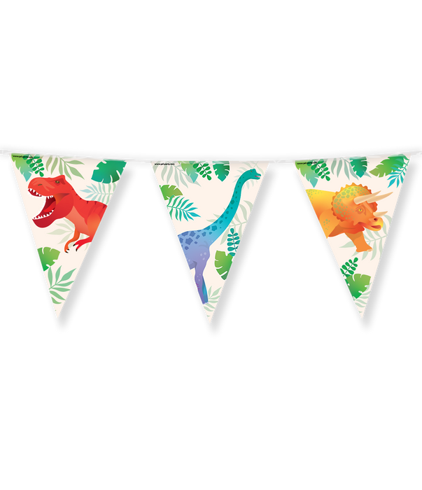 Festflaggor folie - Dino