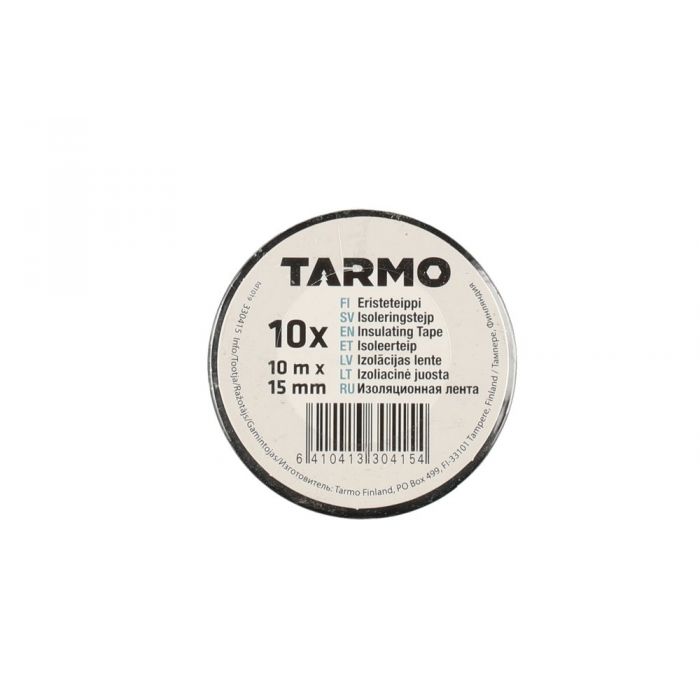 Tarmo Sähköteippi musta 10 rullaa - Primica Tools