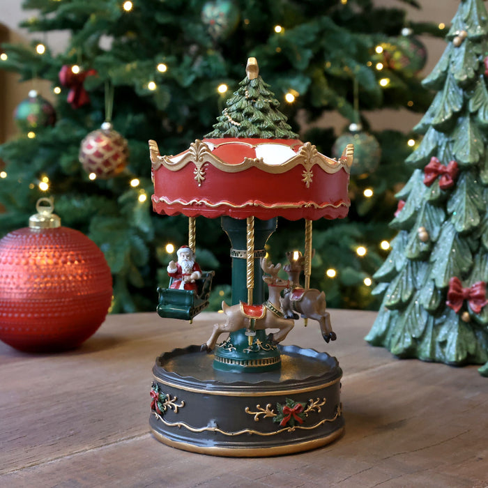 Noël Music Box w. carousel