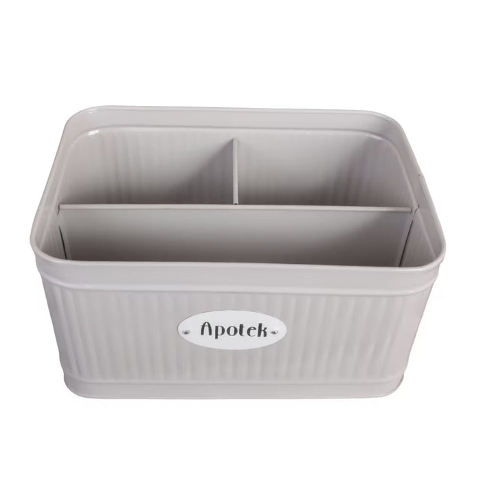 Plåtburk Hugo Apotek Beige