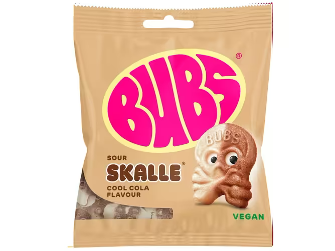 Bubs Cool Cola Skalle 155g