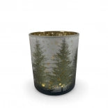 CANDLE HOLDER SNOWPINE M