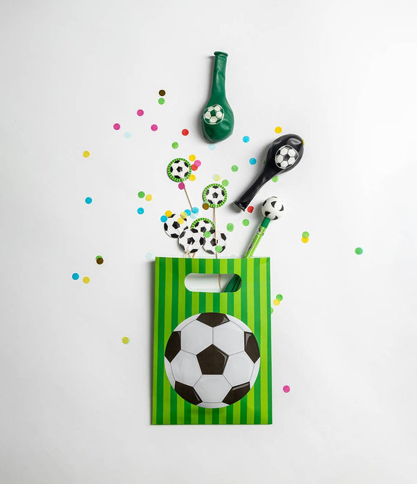 Presentpåsar med fotbollsmotiv