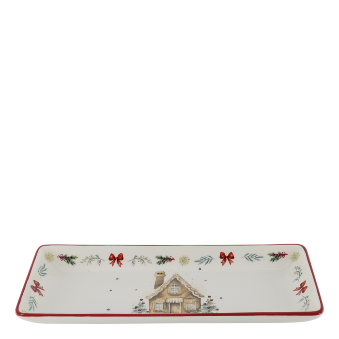 Chalet de Noël Tray