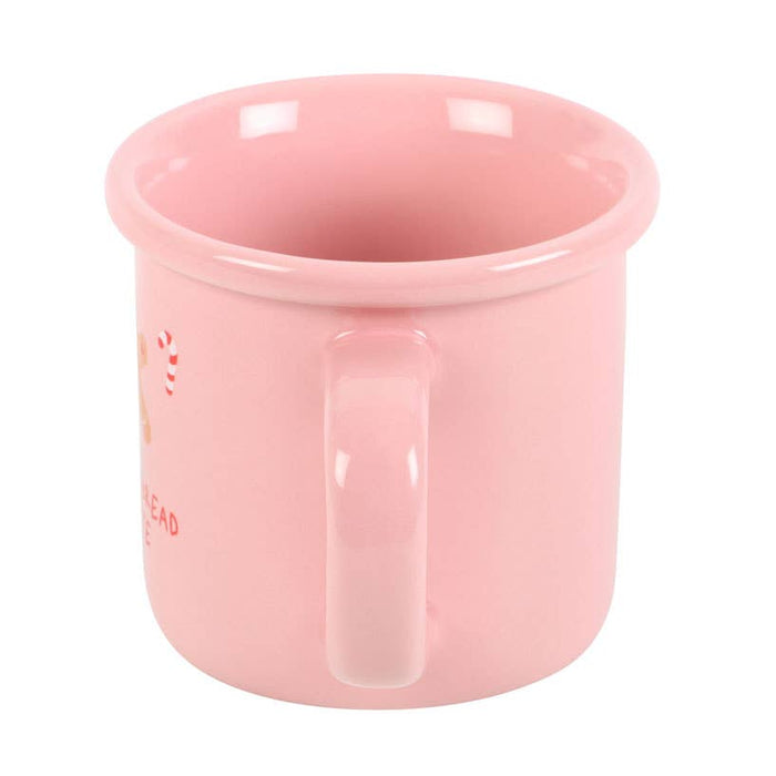 Rosa pepparkakor Latte julmugg
