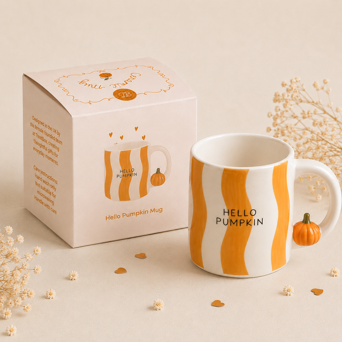 Hello Pumpkin keramikmugg